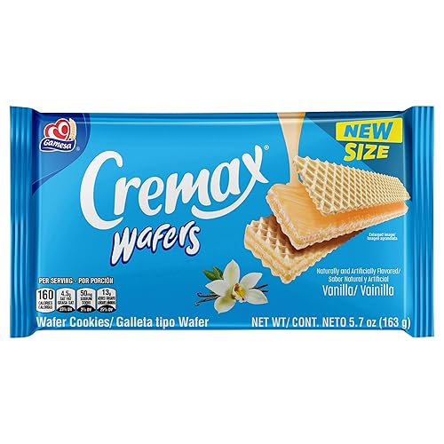 Gamesa, Vanilla Sugar Wafer Cookie, 5.7 Ounce
