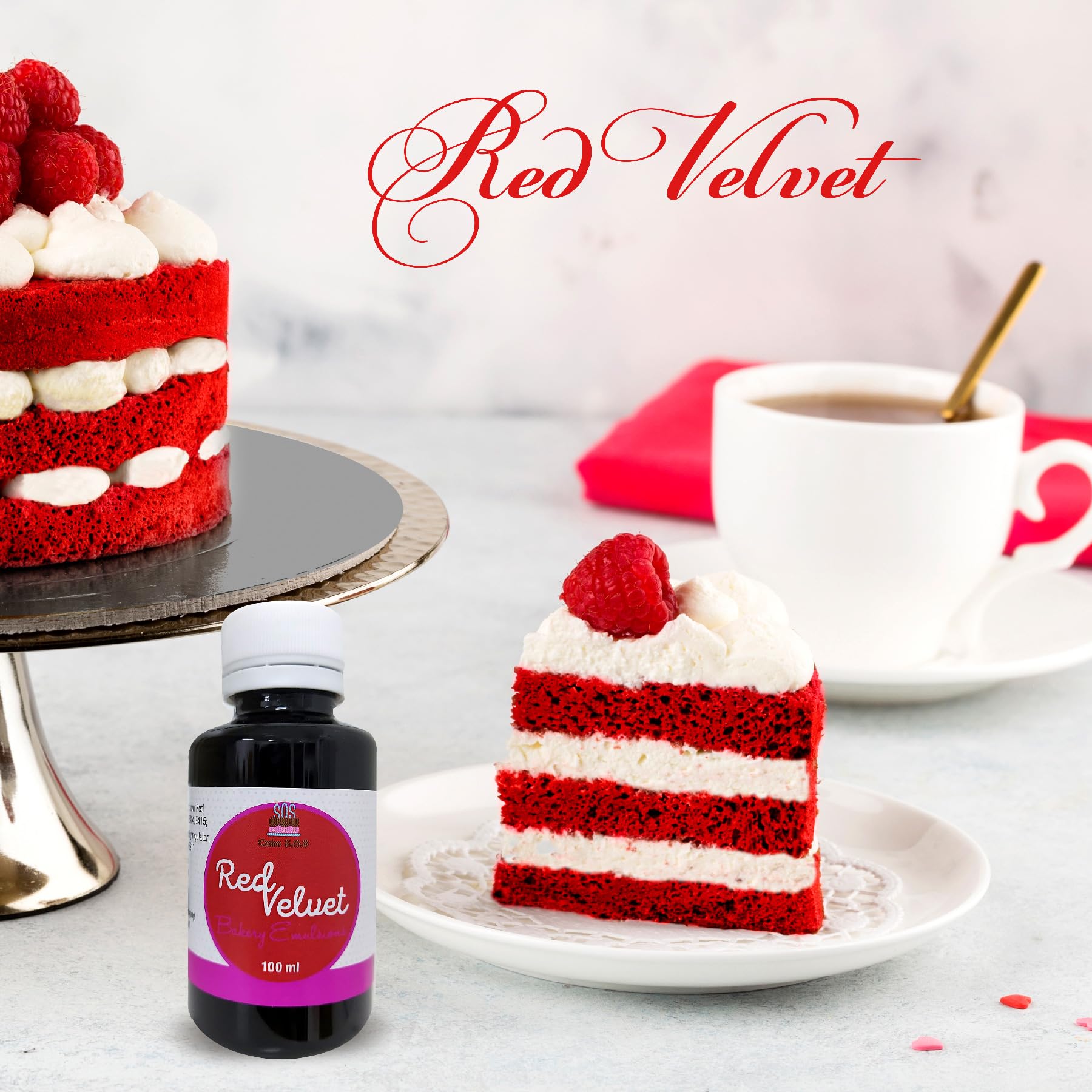 Red Velvet Bakery Emulsion, 100 ml (3.38 fl oz)