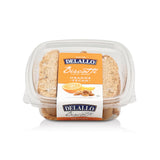 DeLallo Orange Pecan Biscotti Authentic Italian Recipe, Golden Brown Twice Baked Cookies, Kosher, Non-GMO, All Natural Italian Biscuits Made in Small