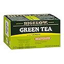 Bigelow Tea Decaffeinated Tea - Green Tea with Lemon - Case of 6 - 20 BAG