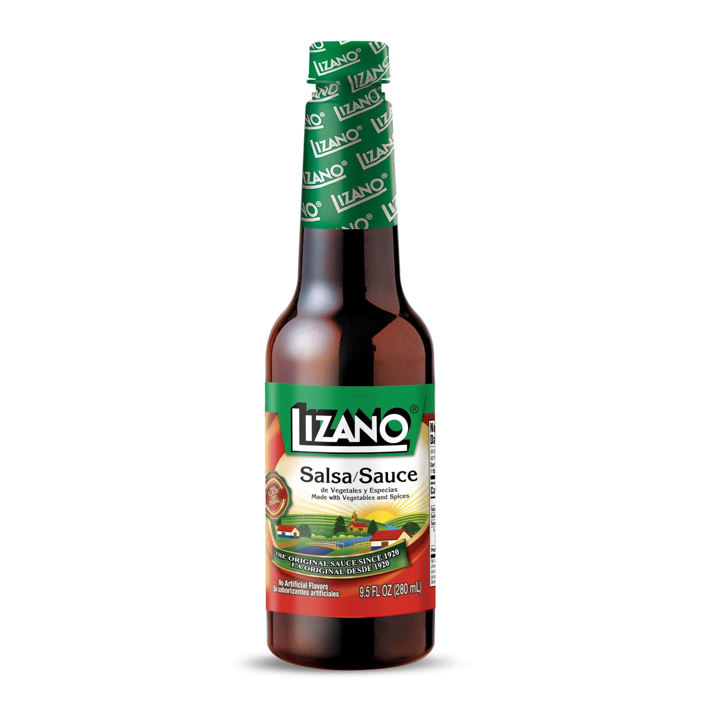 Lizano Salsa Sauce with Vegetables and Spices, 9.46 fl oz (Pack of 1)