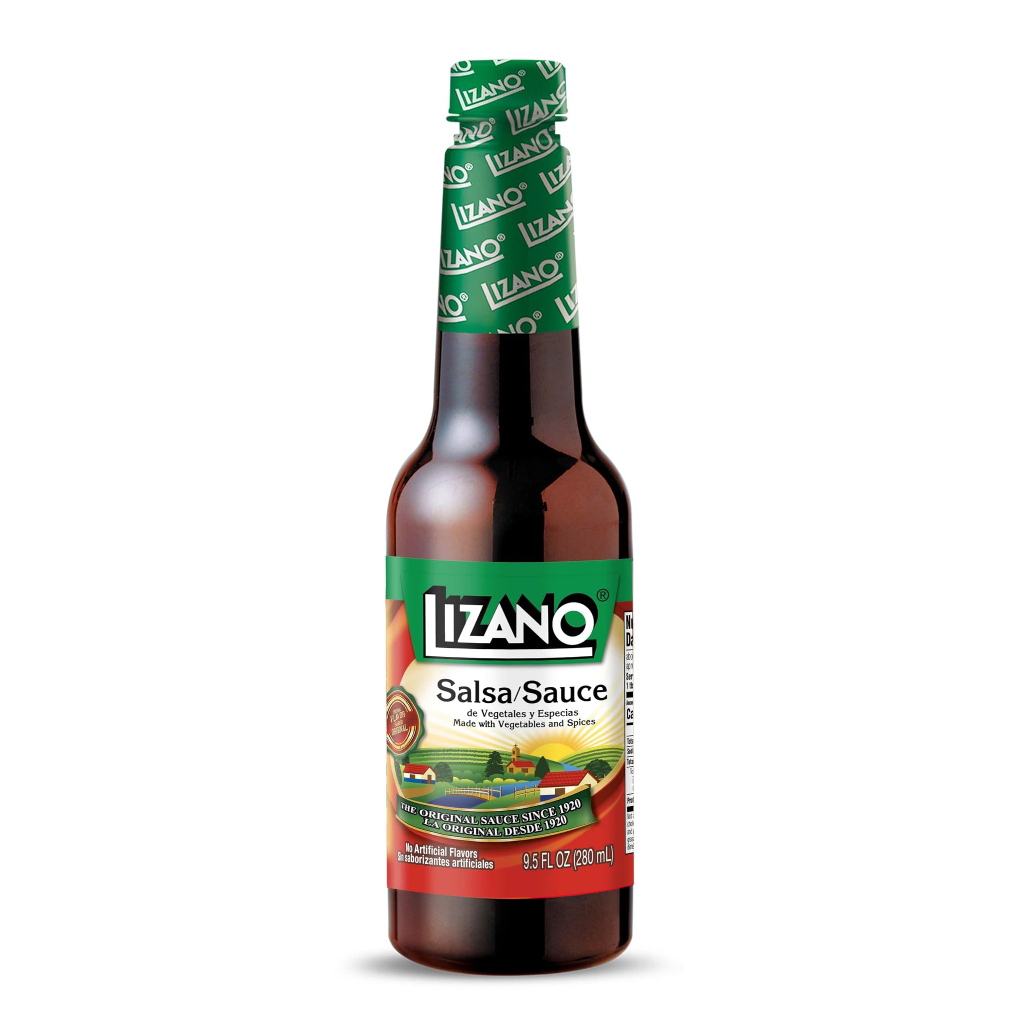 Lizano Salsa Sauce with Vegetables and Spices, 9.46 fl oz (Pack of 1)