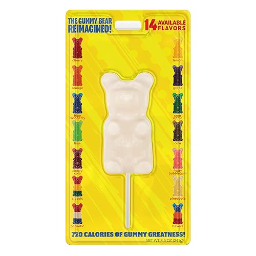 The Original Giant Gummy Bears!™ from GGB Candies (Wild Berry Blast, 8 Ounce)