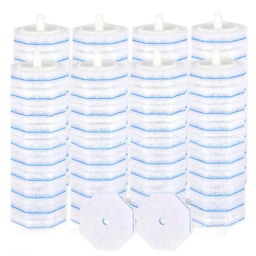 80 Count Disposable Toilet Wand Refills for Toilet Wand, 5X Cleaning Power Scrubber Refill, Bathroom Cleaning Supplies, No Falling Apart, Fresh