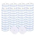 80 Count Disposable Toilet Wand Refills for Toilet Wand, 5X Cleaning Power Scrubber Refill, Bathroom Cleaning Supplies, No Falling Apart, Fresh