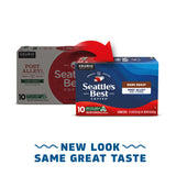 Seattle’s Best Coffee, Dark Roast K-Cup Coffee Pods, Post Alley, 100% Arabica, 1 Box (10 Pods)