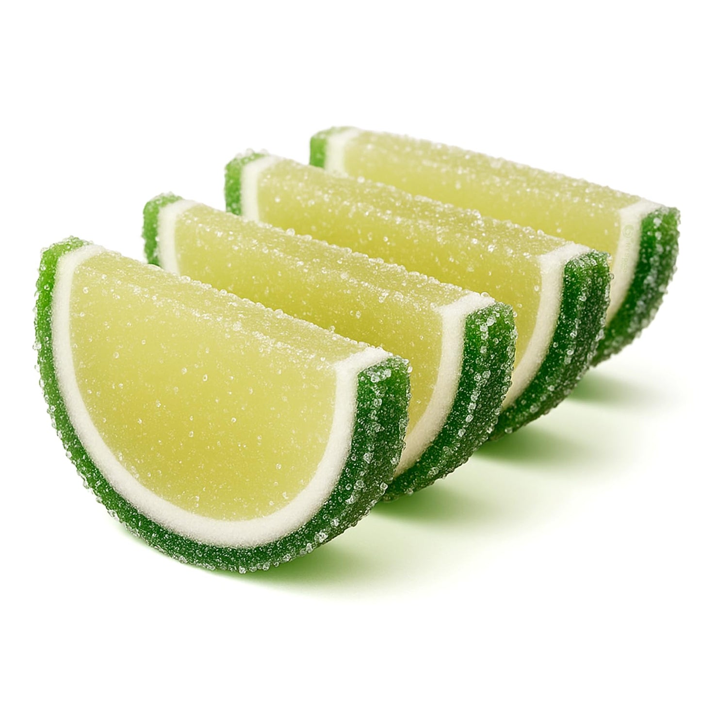 NY Spice Shop Pear Fruit Slices Candy - 8 Ounce Sweet Flavor Chewy Jelly Fruit Slices Candy - Old Fashioned Sliced Pear Fruits Gummies - Gummies