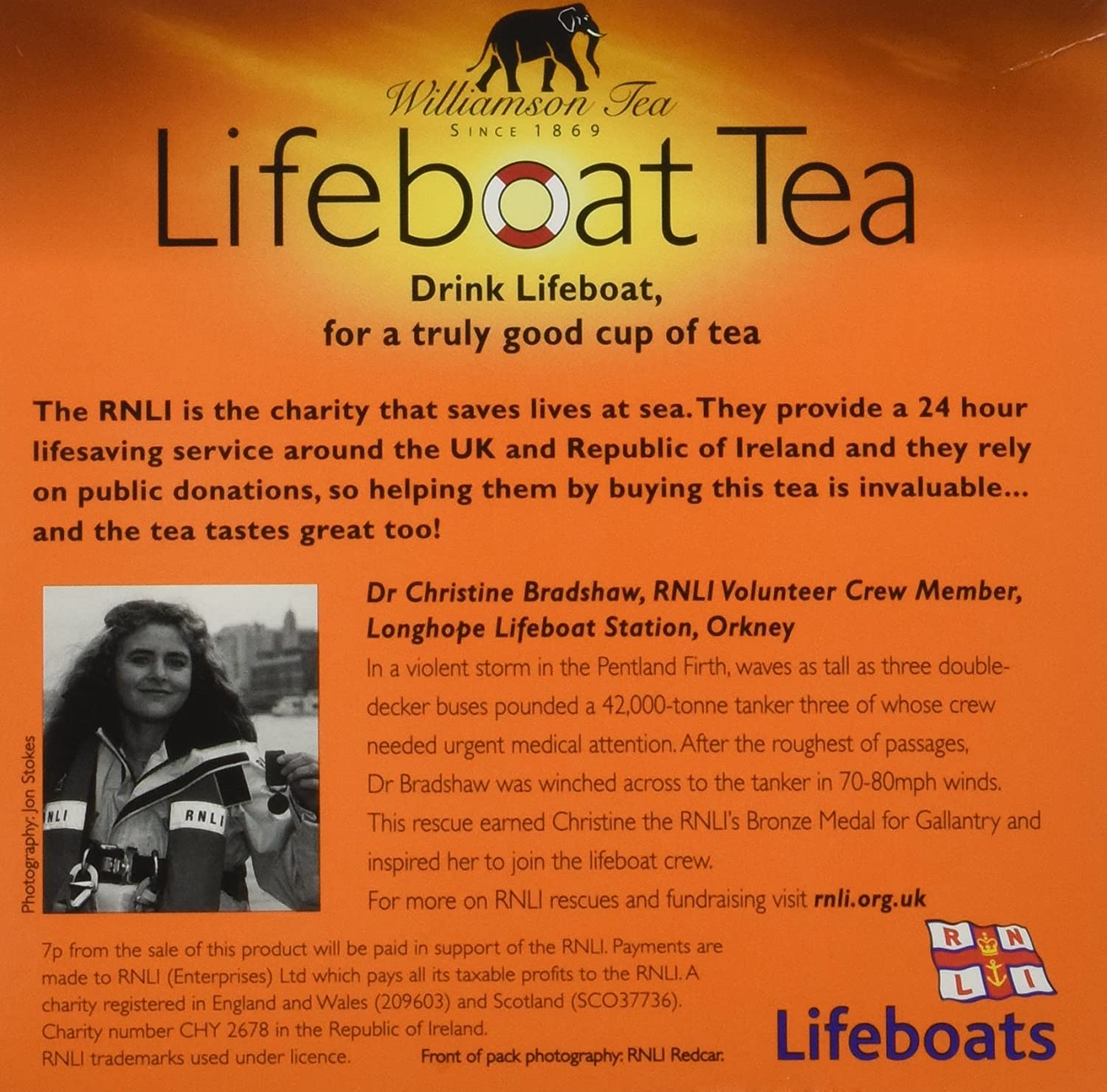 Lifeboat Tea, 80 Count, 8.8 Ounce Boxes