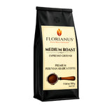 FLORIANUS Peruvian Coffee - Medium Roast Espresso Grind - 100% Arabica - 17.64 oz (500g) - Fine Ground for Espresso Machines