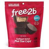 Free 2b Foods Dark Chocolate Sun Cups Minis Gluten-Free, Dairy-Free, Nut-Free and Soy-Free - 4.2 Oz. (Pack of 6)