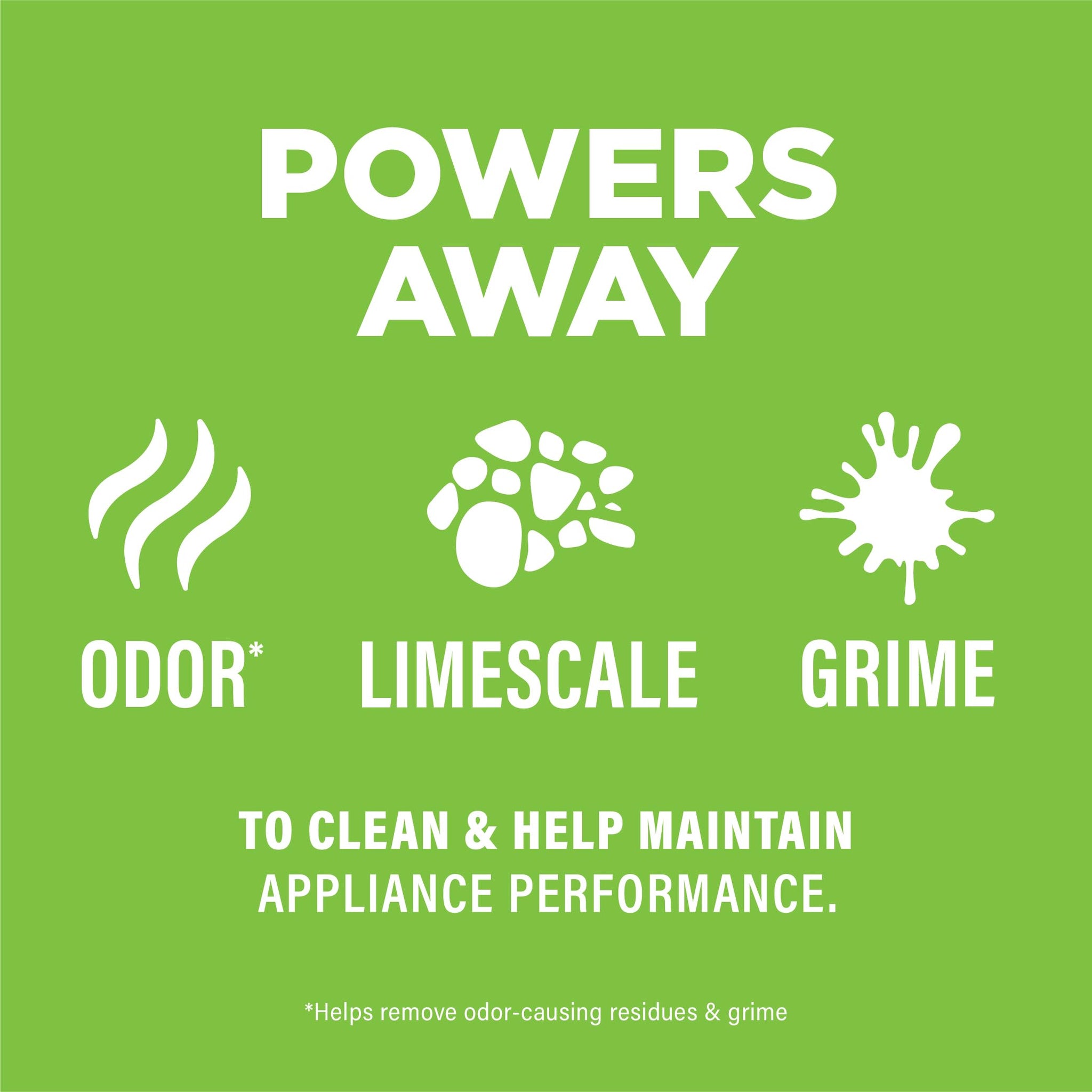 Affresh Dishwasher Cleaner, Helps Power Away Odor Causing Bacteria, Limescale, Mineral Deposits & Grime Inside Pump, Tub & Hoses, 6 Tablets, 6 Month
