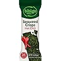 Bibigo Seaweed Crisps, Hot Chili, 0.14 Ounce (Pack of 1)