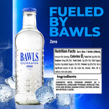 BAWLS Guarana Zero, BAWLS Guarana Drink, Guarana Soda, Guarana Fueled Soda for Energy, High Energy Caffeinated Drink, 10oz 12 Pack Glass Bottles