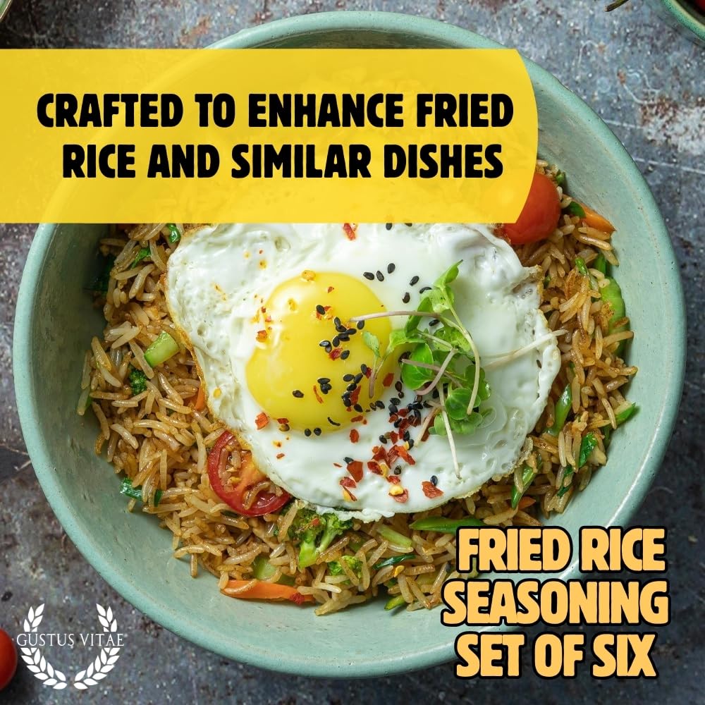 Gustus Vitae | Fried Rice Seasoning Collection | All Natural Spice Blends