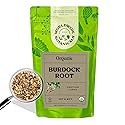 Worldwide Botanicals Organic Burdock Root - 1 lb - 100% Arctium lappa - Raíz de Bardana - Cut & Sift, Excellent Detox and Digestion Herb tea, Used