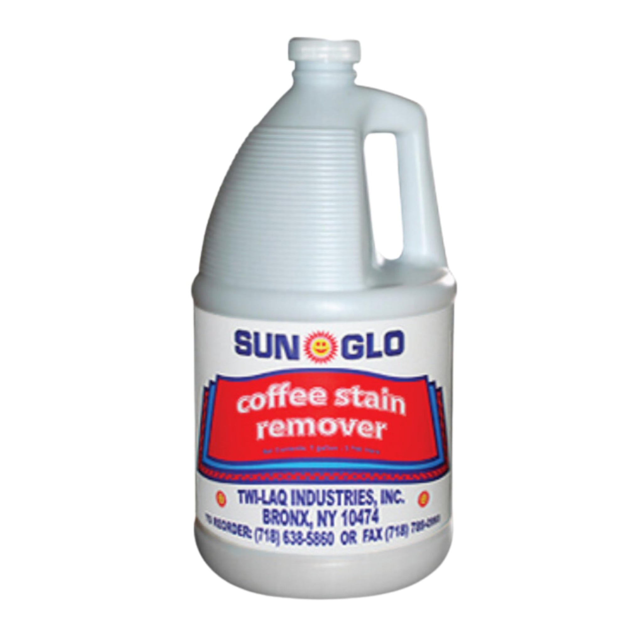 Sun-Glo Ultra-Efficient Coffee Stain Remover for Upholstery & Carpet - Experience Spotless Clean! (4x1 Gallon Case)