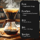 Um'Licious Me - Highlander Grogg Flavored Coffee |Whole Bean |12oz Bag