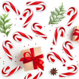 Christmas Mini Candy Canes Classic Red & White Peppermint Flavor for Holiday Family Indulgement - Small Candy Canes Individually Wrapped for Kids