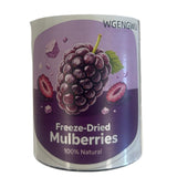 Dried Mulberries, 100% Natural Sun-Dried Fruit, No Added Sugar, Vegan, Gluten Free Superfood Snack for Baking, Cereal, Trail Mix, 8oz