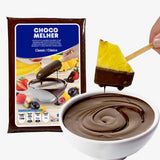 CHOCOMELHER Clasico - 2 Pack Milk Chocolate Flavored Coating for Chocobananos - Cobertura de Chocolate - Best to Cover Frozen Bananas & Strawberries