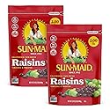 Sun-Maid California Sun-Dried Raisins - (2 Pack) 32 oz Resealable Bag - Dried Fruit Snack for Lunches, Snacks, and Natural Sweeteners
