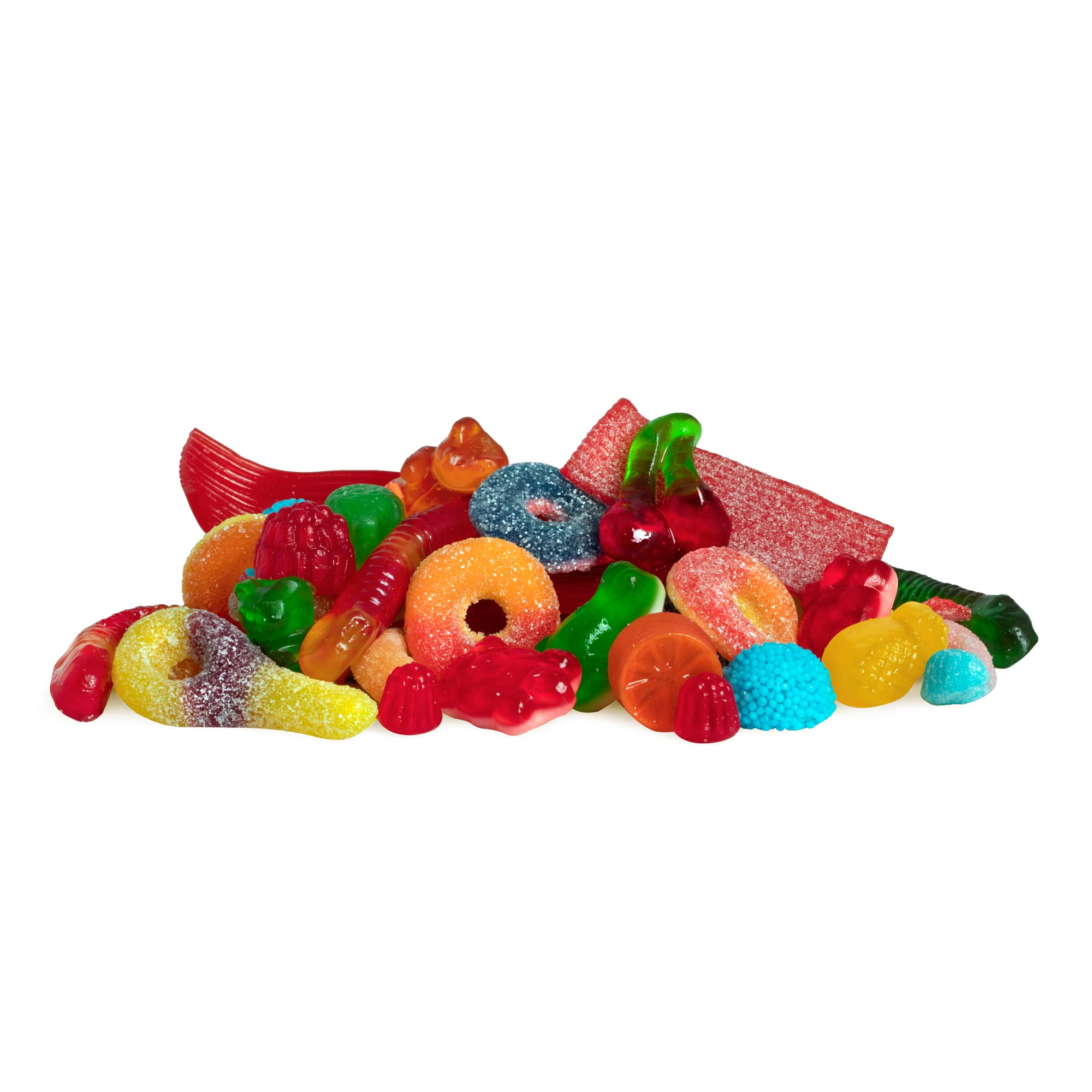 Sweet Sixteen ORIGINAL Candies, Assorted Flavorful Chewy Gummies and Jujubes Classic Candy Mix, Peanut and Nut-Free - 400 g