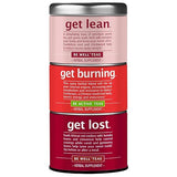 The Republic of Tea - Get Lost Stackable Tea Tin, 42 Tea Bags, Herbal Blend Teas, Gluten Free