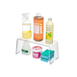 iDesign Recycled Plastic Narrow Laundry Room Organization Detergent Riser - 13.5” x 10” x 6”, Clear Bin