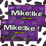 Mike and Ike Candy Jolly Joes Flavor, 2 Pack of Movie Theater Candy Boxes 4.25OZ Each, Ideal Mike and Ike for Your Favorite Films, Perfect Theater Box