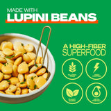 Kaizen Lupin Flour 2lbs - High Protein, Low Carb, Keto Friendly, Gluten Free Ground Lupini Flour - Non GMO, Vegan, Low Calorie, High Fiber Lupin Bean