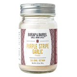 Burlap & Barrel Purple Stripe Garlic - Alternative to Fresh/Granulated Garlic- Savory Sweet Flavor to Tomato Sauces, Fried Chicken, Pizza - As Seen on