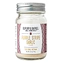 Burlap & Barrel Purple Stripe Garlic - Alternative to Fresh/Granulated Garlic- Savory Sweet Flavor to Tomato Sauces, Fried Chicken, Pizza - As Seen on
