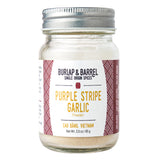 Burlap & Barrel Purple Stripe Garlic - Alternative to Fresh/Granulated Garlic- Savory Sweet Flavor to Tomato Sauces, Fried Chicken, Pizza - As Seen on