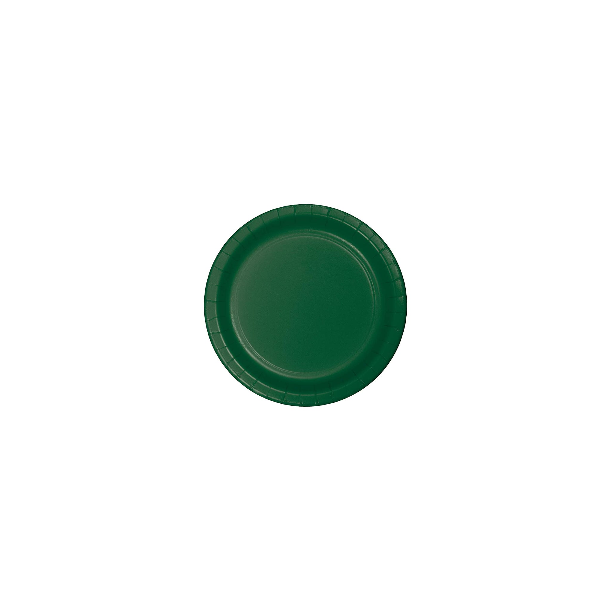 Creative Converting Hunter Green Paper Plates, 72 ct