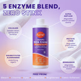 Lume Laundry Stink & Stain Eraser - Detergent Booster & Sink Soak - Eliminates Body Odor In Clothes - Odor Blasting Enzyme Blend - Make Your Detergent