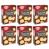 Christie Bacon Dippers Crackers, Ideal for Dipping, 200g/7.05oz, 6-Pack {Imported from Canada}