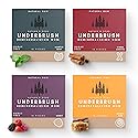 Underbrush Variety Pack Remineralizing Natural Gum, Sugar Free Xylitol Gum with Hydroxyapatite, Supports Fresh Breath and Oral Health, Tree Sap Base