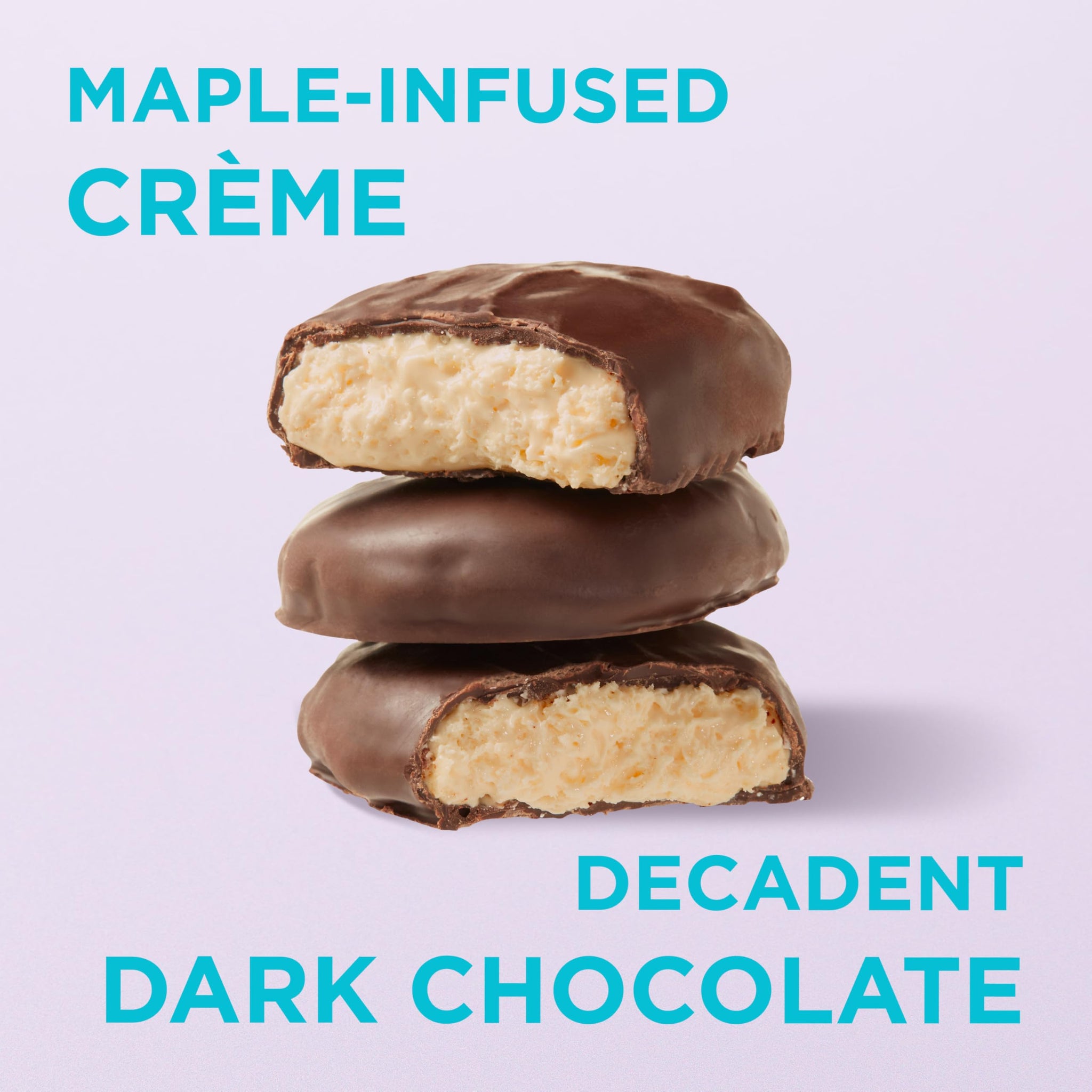Russell Stover Easter Maple Creme Dark Chocolate Easter Egg, 1.3 oz each (Pack of 18)