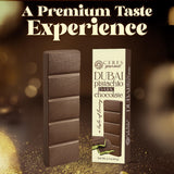 Dubai Chocolate Bar Pistachio, 2.3 oz Gourmet Dark Chocolate Candy