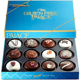 Gluten Free Palace Cookie Gift Basket - Assorted Deluxe Gluten Free Father's Day Cookies Gift - Gourmet Chocolate Kosher Treat Gift Basket