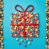 Birthday Popcorn Gift For Men Women Children Tin Assortment Caramel Candied Drizzled Food Gourmet Treats