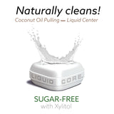 CocoGum - Mint Flavored chewing gum, Coconut Oil Pulling On the Go! Featuring a liquid center with MCT Oil that naturally whitens teeth, freshens