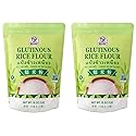 52USA Glutinous Rice Flour 32 Ounce (Basic), 2 Pound (Pack of 2), Rice Flour for Baking or Cooking, Product of THAILAND, All Natural White Rice Flour