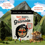 Taos Bakes - Maple Pecan & Madagascar Vanilla Granola - Crunchy Granola Breakfast Snack - Gluten Free, No GMOS, No Fillers - 10 oz (Pack of 3)