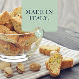 L'Oro Del Sud Pistachio and Cedron Biscotti, Cantuccini d'Abruzzo, Italian Cookies Madewith Real Quality Ingredients, 180 G, 6.3 oz. Gourmet Cookies