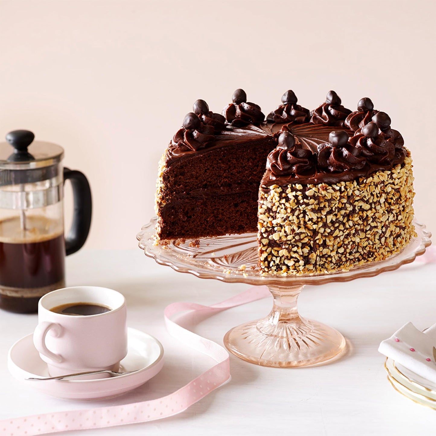 Betty Crocker Delights Super Moist Dark Chocolate Cake Mix, 13.25 oz.
