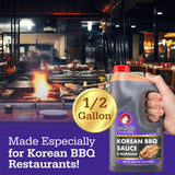 Otafuku Korean BBQ Bulgogi Sauce Marinade, Restaurant Bulk Size - 83.2 Ounces (1/2 Gallon)- Pack of 1