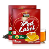 Red Label Tea | Premium Brooke Bond | Loose Tea | Authentic Indian Black Tea | Rich & Aromatic | Strong Flavor | Compatible for Everyday Use | 900
