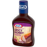 Kraft Spicy Honey BBQ Sauce (18 oz Bottle)
