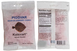 Kolsvart Sour Blueberry Swedish Candy - Vegan & Gluten-Free Gummies with Natural Fruit Flavor - Scandinavian Sour Candy - 4.2 oz Each (Pack of 5)